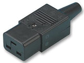 C19 iec320 socket in-line re-wireable k24182